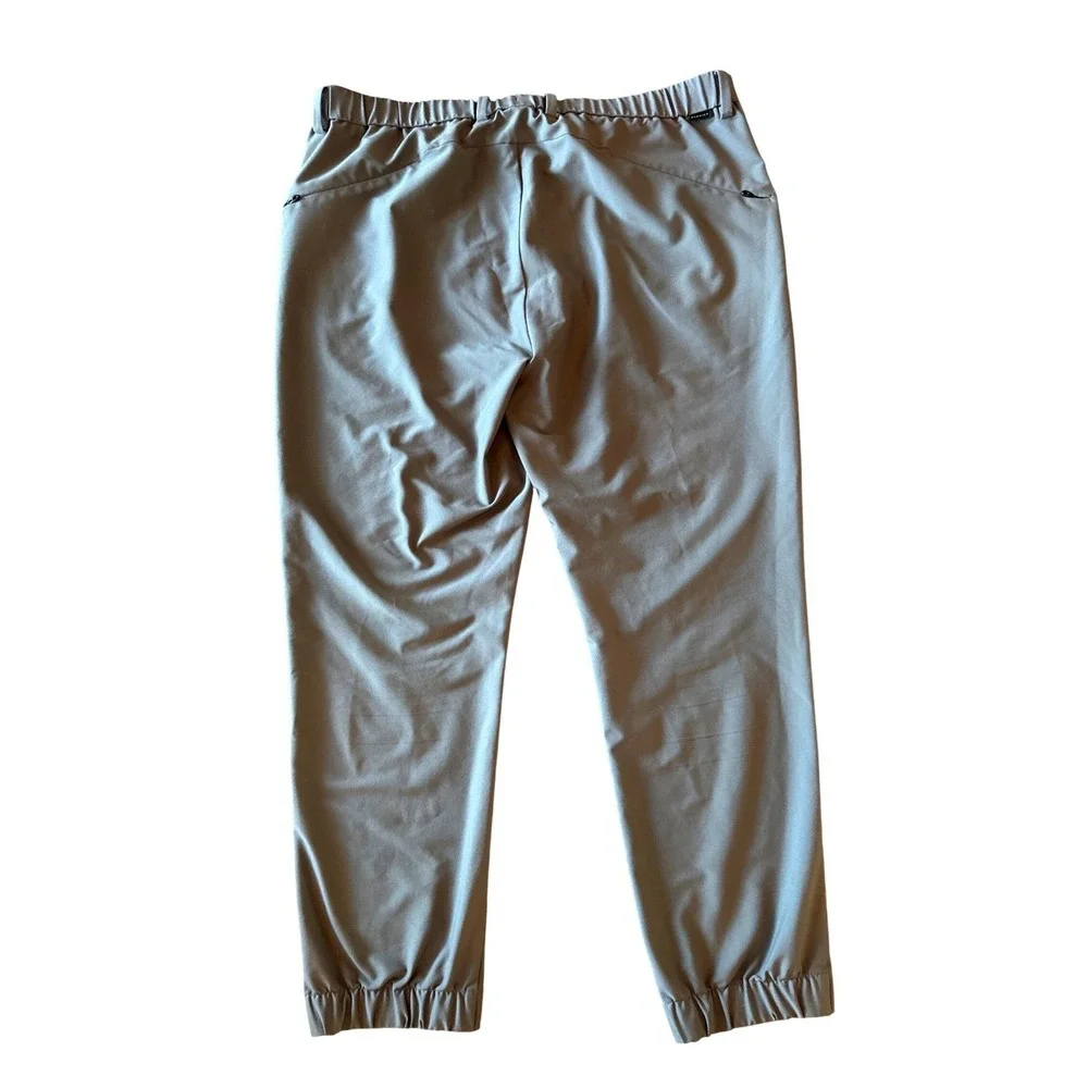 Dunning Golf Player Fit Performance Pants 5 Pocket Sz 38 Stretch Gray Activewear